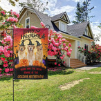 Golden Retriever Halloween Flags