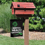 Mental Health Garden Flags