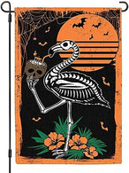 Flamingo Halloween Flags