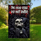 Halloween Skull Garden Flags