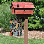 Human Rights Garden Flags