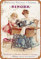 Singer Metal Signs