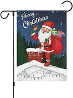 Santa Garden Flags