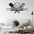 Baker Metal Signs