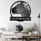 Zebra Wall Signs