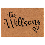 Family Heart Doormats