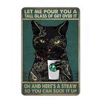 Funny Drinking Metal Signs