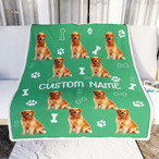 Golden Retriever Dad Blankets