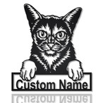 Abyssinian Cat Wall Signs
