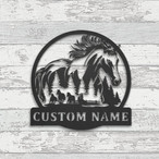 Horse Lover Metal Signs