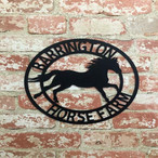 Circle Metal Signs