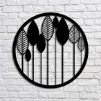 Leave Metal Signs