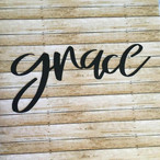 Grace Metal Signs