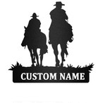 Horse Riding Metal Signs