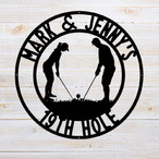 Funny Golf Metal Signs