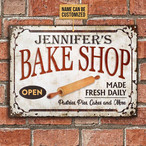 Baking Metal Signs