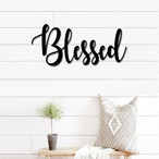 Blessed Metal Signs