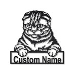 Scottish Fold Cat Wall Signs