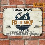 Carpenter Metal Signs