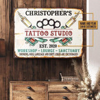 Tattoo Metal Signs