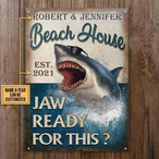 Shark Metal Signs