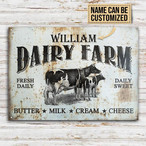 Cow Metal Signs