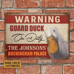 Guard Metal Signs