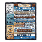 i Love My Girlfriend Blankets