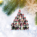 Tuxedo Cats Ornaments