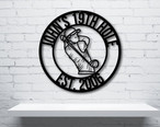 Golf Player Metal Signs