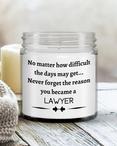 Lawyer Candles