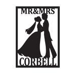 Wedding Couples Metal Signs