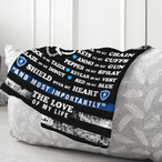 Police Officer Blankets