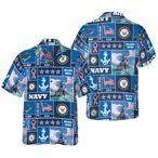 Navy Veteran Hawaiian Shirts