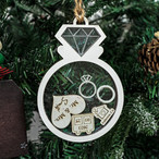 Matching Couple Ornaments