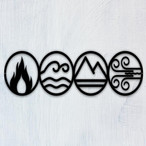 Element Metal Signs
