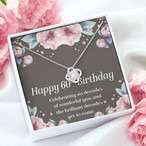60th Birthday Necklaces