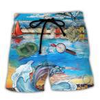 Husband Wife Beach Shorts