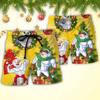 Funny Christmas Beach Shorts