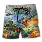 Military Plane Beach Shorts