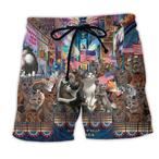 Cat Beach Shorts