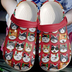 Christmas Cat Crocs Clogs