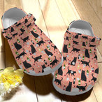 Cat Wine Crocs Clogs