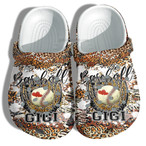 Baseball Grandma Crocs Clogs
