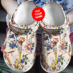 Art Crocs Clogs