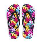 Orchid Flip Flops