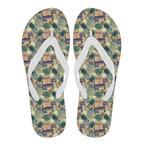 Pineapples Flip Flops