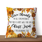 Give Thanks Pillows