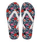 Hibiscus Flowers Flip Flops