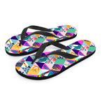 Tropical Birds Flip Flops